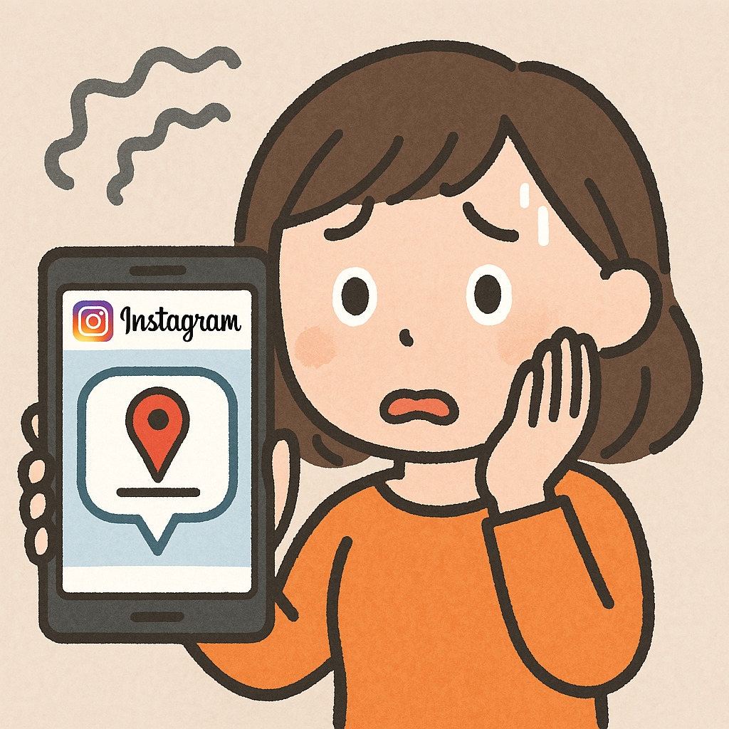インスタの位置情報が気持ち悪い…今すぐオフにする方法を紹介【iPhone・Android・ストーリーも対応】